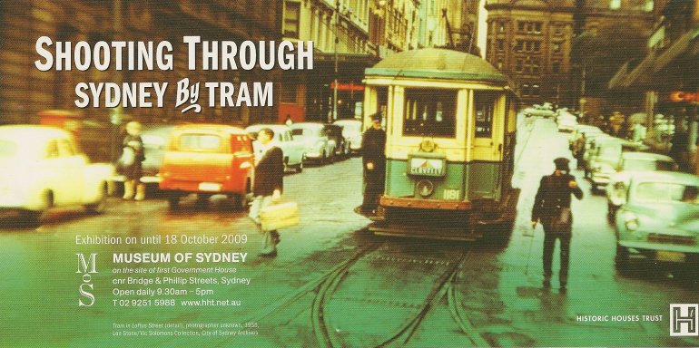 Sydney Tram in Loftus Street