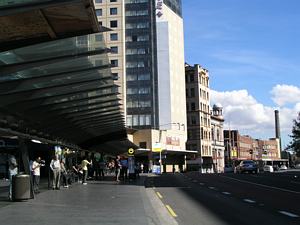 Waiting Shed Railway Square - Bus Shelters Sydney