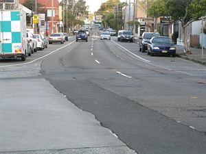 Marrickville Road near Victoria Road