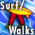 Surf and Local Walks
