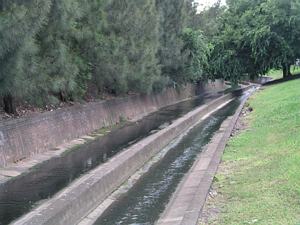 Stormwater Drain leading to the Alexandra Canal