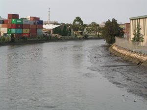 Stormwater Drain leading to the Alexandra Canal