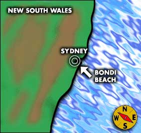 Map of New South Wales