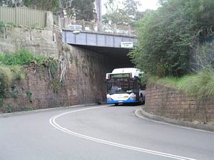 Havelock Avenue Coogee - Cutting for the Coogee Trams