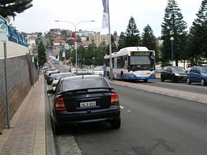 Coogee tram route - Arden Street - Sydney tramway remnants