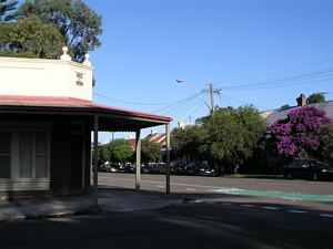 Moore Street Annandale - old Sydney tram route