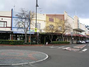 Rounded Corner for Trams at The Spot, Randwick, Sydney