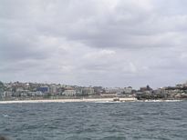 Mermaid Rock, Bondi Beach from the ocean - Nov 2012