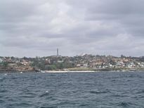 Bronte Beach from the ocean - Nov 2012