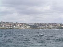 Tamarama Beach from the ocean - Nov 2012